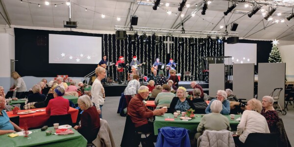 Rotary Christmas tea party enjoyed by nearly 60 elderly